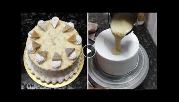 Cashew Barfi Cake Recipe | Cashew Barfi Cake Design | Learn Cashew Barfi Cake Making at Home