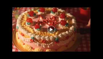 Making Video - Vintage cherry cake 