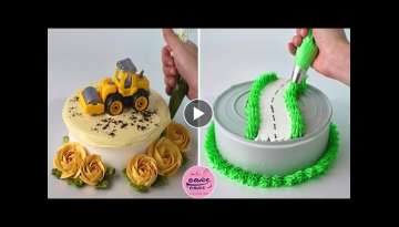 Amazing Cake Designs For Birthday Boys | Simple Cake Tutorials Videos