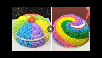 Simple & Tasty Cake Decorating Tutorials for Birthday | So Yummy Chocolate Cake Recipes | Cake St...