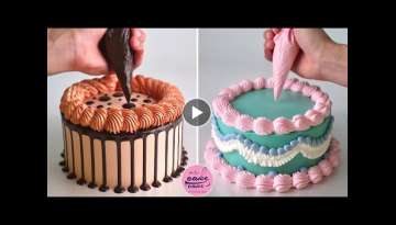 How To Make Cake Decorating Tutorials For Everyone | Tasty Plus Cake Recipes