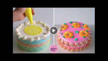 Simple Cake Decorating Tutorials for Birthday | Tasty Plus Cake Recipes