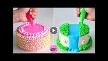 Beautiful Birthday Cake Decorating Ideas For Birthday | So Yummy Cake Designs Videos