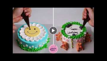Fancy Cake Decorating Tutorials For birthday | Beautiful Cake Designs Videos