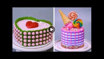 Oddly Satisfying Cake Decorating Ideas | So Tasty Cake Decorating Recipes | Top Yummy Cake