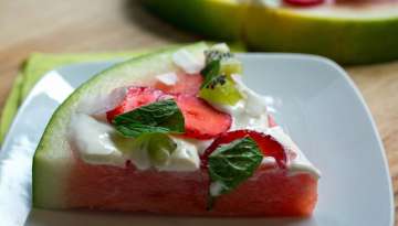 How to Make Watermelon Pizza!