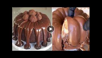 1000+ Homemade Chocolate Ice Cream | Easy Chocolate Cake Decorating Ideas | So Yummy Cake