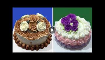 Awesome Cake Decorating Tutorials for Party - Most Satisfying Chocolate Cake Decorating Ideas