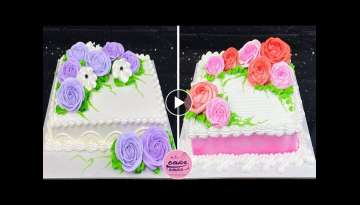 Tasty & Quick Cake Decorating Tutorials For Cake Lovers