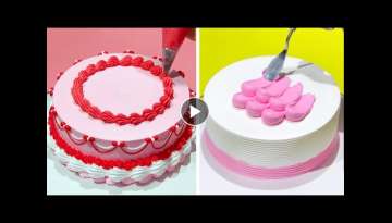 Simple & Beautiful Cake Decorating Tutorials as Professional | Most Satisfying Chocolate Cake Des...