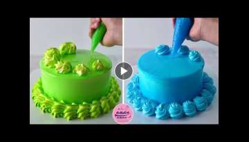 3 Outstandingly Simple Birthday Cakes Decorations | Colorful Cake Decorating Ideas 3 Outstandingly Simple Birthday Cakes Decorations | Colorful Cake Decorating Ideas
