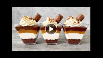 Twix Dessert Cups - No Bake Dessert. Very Easy and Yummy! Twix Dessert Cups - No Bake Dessert. Very Easy and Yummy!