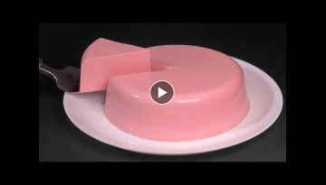 Just milk and raspberries! Delicious and healthy dessert without gelatin and without baking! Just milk and raspberries! Delicious and healthy dessert without gelatin and without baking!