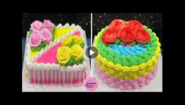 Beautiful Cake Decorating Ideas Like a Pro | So Yummy Cake Decorating Recipes