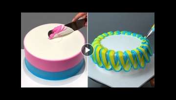 Awesome Birthday Cake Decorating Tutorials Compilation | Most Satisfying Chocolate Cake Recipes