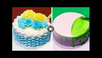 Amazing Cake Decorating Tutorials for Weekend | Most Satisfying Chocolate Cake Decorating Ideas