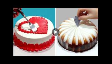 4+ Creative Cake Decorating Ideas Like a Pro | Most Satisfying Chocolate Cake Compilation