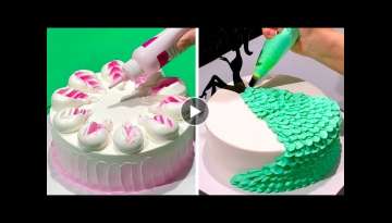 How to Make Cake Decorating at Home | Best Chocolate Cake Recipes | Most Satisfying Chocolate Cak...