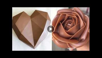 Coolest Chocolate Cake Decorating In The World | So Easy Chocolate Cake Recipes For Beginner