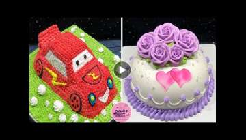 Beautiful Red Car Cake Ideas for Kids