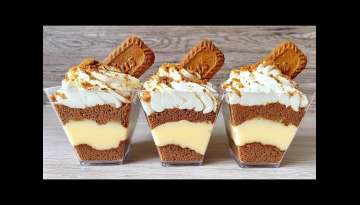 Lotus Biscoff Dessert Cups - NO BAKE Dessert. Very Easy and Yummy! Lotus Biscoff Dessert Cups - NO BAKE Dessert. Very Easy and Yummy!