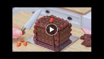 Satisfying Softest Original Miniature Chocolate Cake Recipe - Decoration Ideas of Mini Bakery Satisfying Softest Original Miniature Chocolate Cake Recipe - Decoration Ideas of Mini Bakery