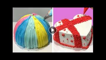 Awesome Creative Heart Cake Decorating Ideas | Delicious Chocolate Recipes | So Tasty Cake Tutori...