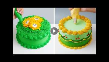 Excellent Cake Decorating Technique For Beginner - Perfect Cake Making Tutorials