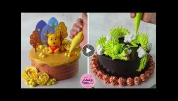 How To Make a Dragon Cake For Birthday and Flower Cake Design