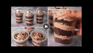 Chocolate Jar Cake Recipe | Eggless & Without Oven | Yummy