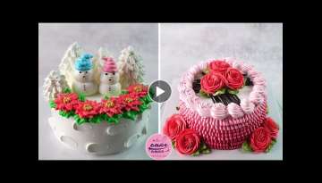 Special Birthday Cake Design | Snowman Birthday Cake Decoration