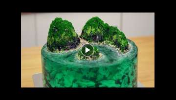 Chocolate Jelly Island Cake Recipe Chocolate Jelly Island Cake Recipe