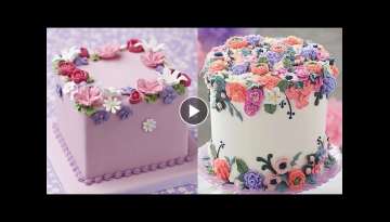 Beautiful Cake With Flower! Amazing Cake Decorating Compilation | Easy Make Birthday Cake Lover