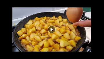 Grab the apples and make this cake that's driving the world crazy! only with 1 egg! Grab the apples and make this cake that's driving the world crazy! only with 1 egg!