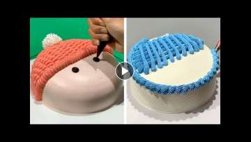 Quick & Simple Cake Decorating for Best Friends | Most Satisfying Cake Decorating Ideas | So yumm...