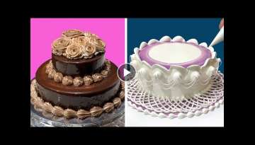 18+ Chocolate Cake Decorating Hacks | Most Satisfying Chocolate Cake Decorating Ideas | Cake Reci...