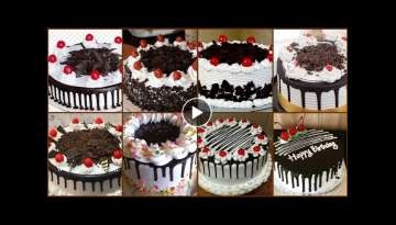 Latest Black Forest Cake Design ideas - Beautiful & Easy Cake Decorating at home