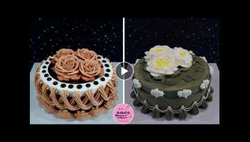 Chocolate Birthday Cake Decorating Ideas and Fancy Roses