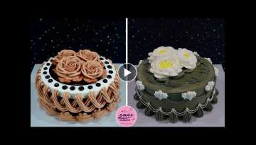 Chocolate Birthday Cake Decorating Ideas and Fancy Roses Chocolate Birthday Cake Decorating Ideas and Fancy Roses