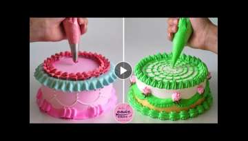Best Cake Decorating Ideas to Try at Home | So Yummy Cake Tutorials