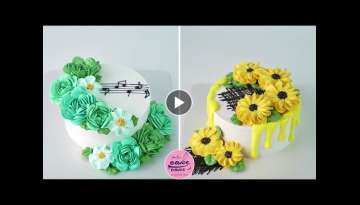 Beautiful Green Cake Designs Like A Pro | So Yummy Cake Recipes