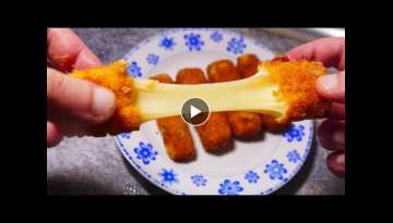 CHEESE FINGERS OR STICKS | quick and cheap easy cooking recipes | rich foods