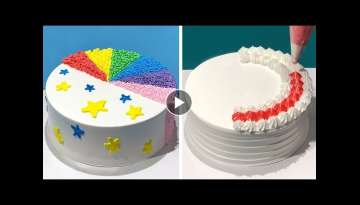 Beautiful Cake Decorating Tutorial Professional Baker | Easy Chocolate Cake Decorating Recipes
