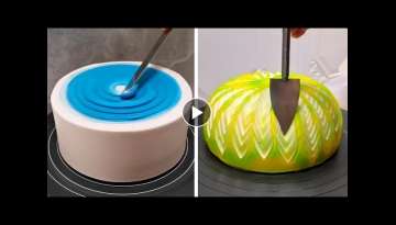 Perfect Birthday Cake Tutorials For Weekend | Simple Cake Decorating Recipes | Satisfying Chocola...