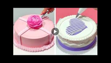 Awesome Cake Decorating Tutorials Step by Step for Beginner | So Yummy Chocolate Cake Recipes