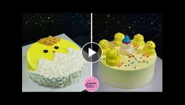 Cute Yellow Chick Cake Decorating Ideas Cute Yellow Chick Cake Decorating Ideas