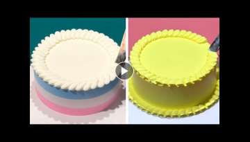 Amazing Cake Decorating Ideas With Topping Cream | Most Satisfying Cake Decorating Tutorial