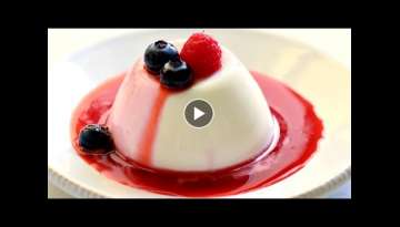 Silky smooth Panna cotta Recipe | How to make Panna cotta | Panna cotta | Easy Panna cotta recipe
