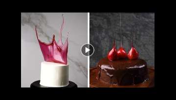 15 Cake Decoration & Plating Hacks to Impress Your Dinner Guests! So Yummy