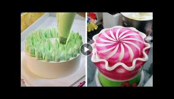 Quick & Easy Cake Decorating For Everyone | So Yummy Cake Tutorials | Most Satisfying Chocolate